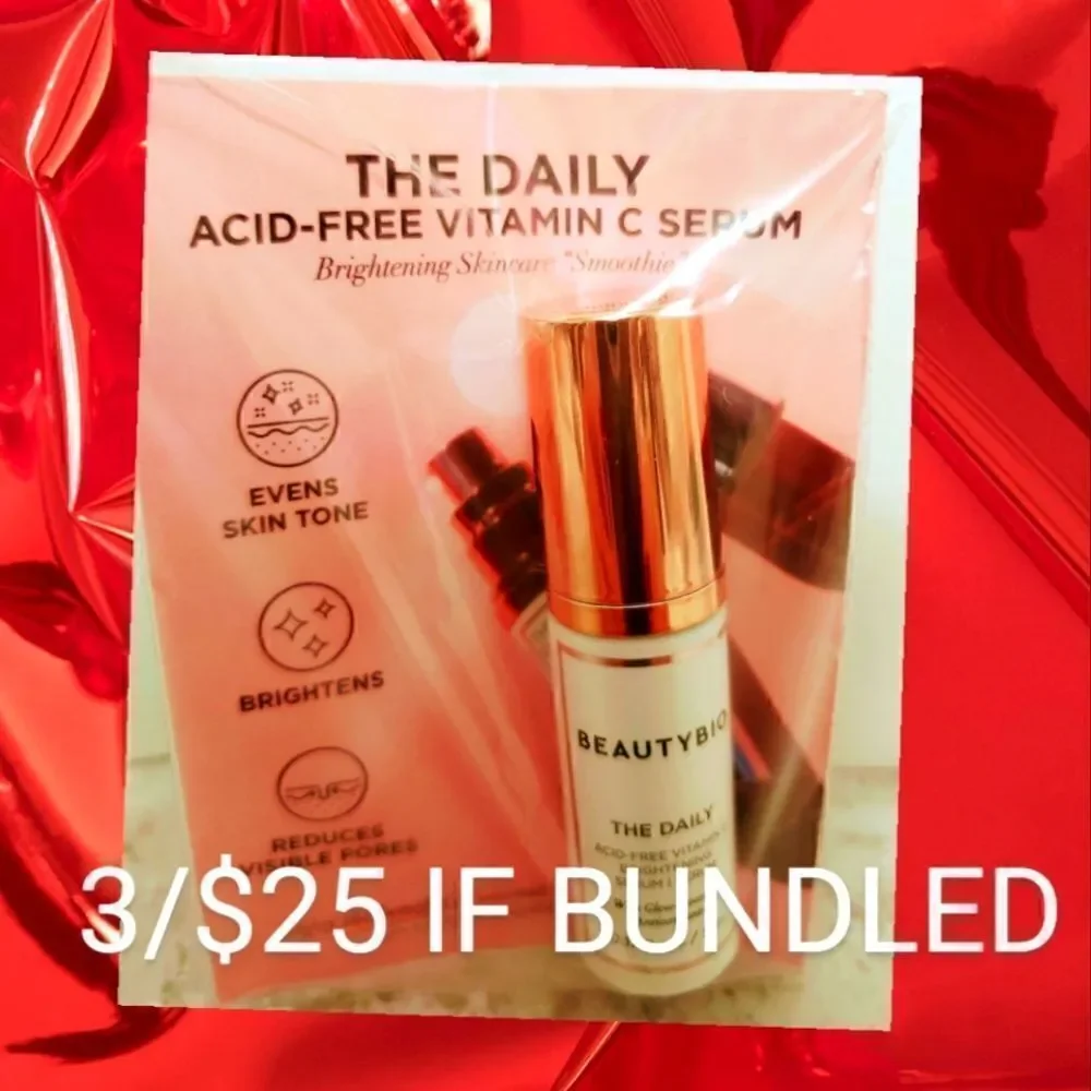 😎3/$25 Bundled The Daily Acid Free Vitamin C Serum TRAVEL SIZE
